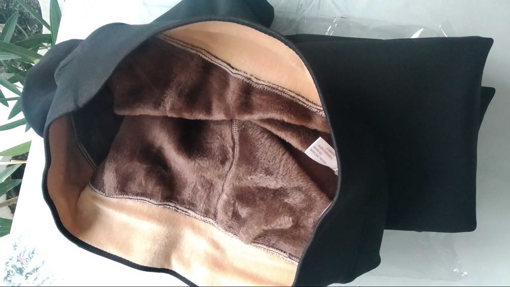 Bardzo grube zimowe rajstopy z ociepleniem Calzedonia