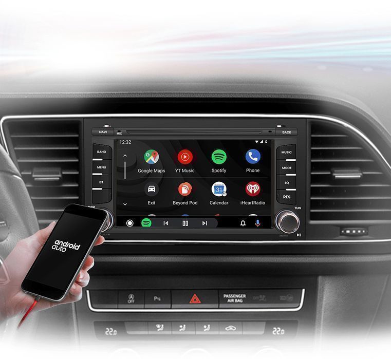 Seat Leon MK3 5F / Ibiza – Radio Android 15 9" CarPlay Android Auto 2GB/32GB GPS Nawigacja Stacja Multimedialna WiFi Bluetooth DSP PL