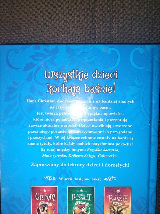 Książka Hans christian Andersen baśnie