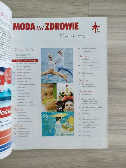 Moda na zdrowie nr 5, 7, / 2006, nr 6, 9 / 2007