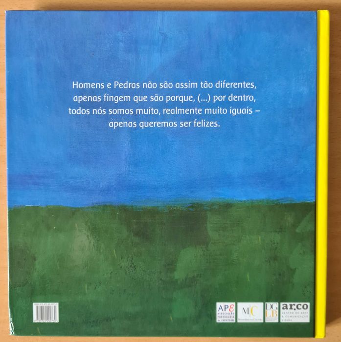 Livro infantil "A Pedra com Olhos" de Carlos Geadas