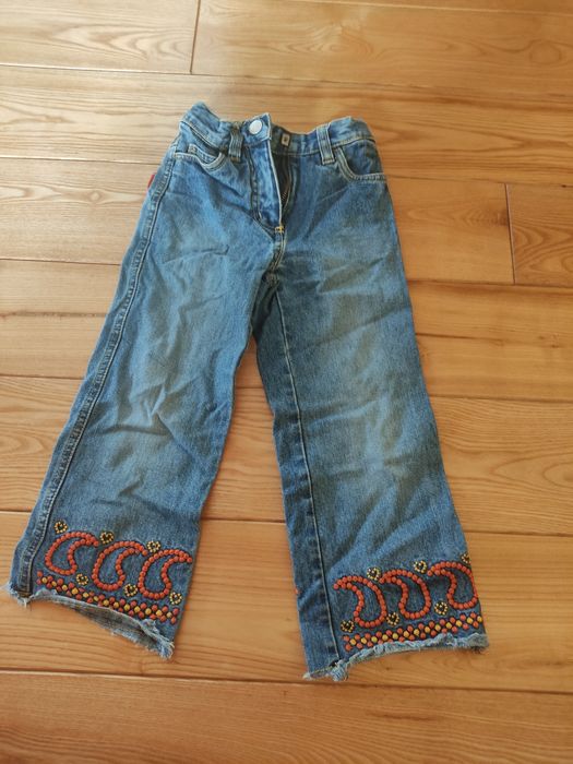 Spodnie jeans dla dziewczynki 104