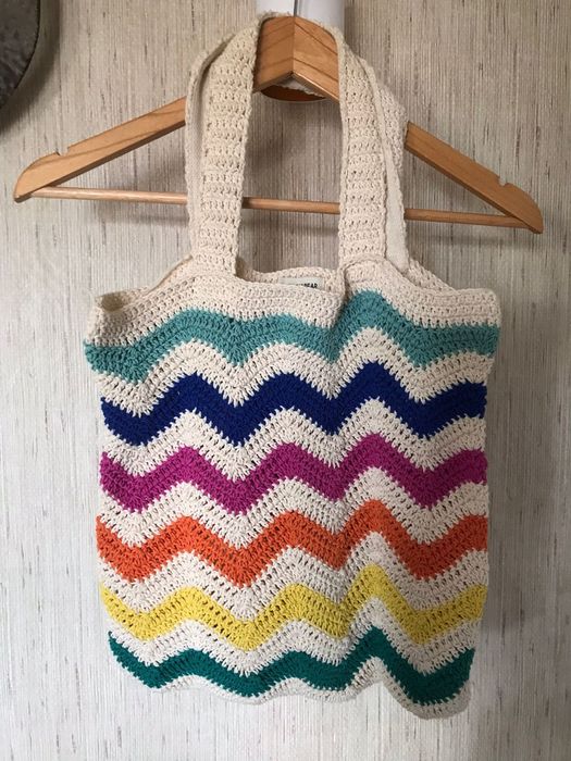 Saco tote bag crochet Pull&Bear
