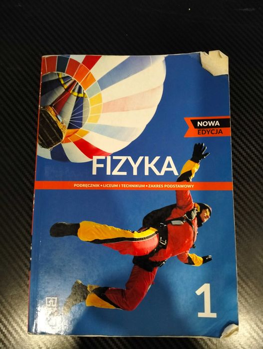Podręcznik od fizyki dla klasy 1 technikum/liceum