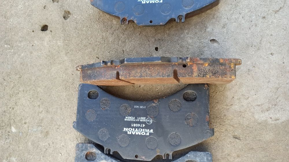 Гальмівні колодки Iveco fomar friction 474082