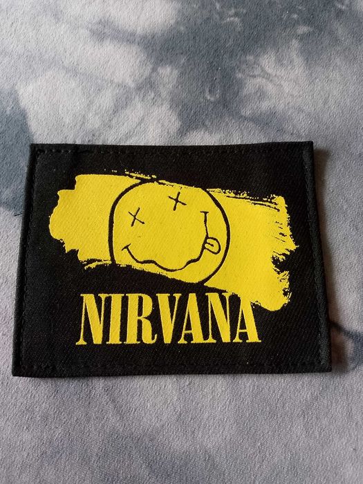 Naszywka rock metal music Nirvana