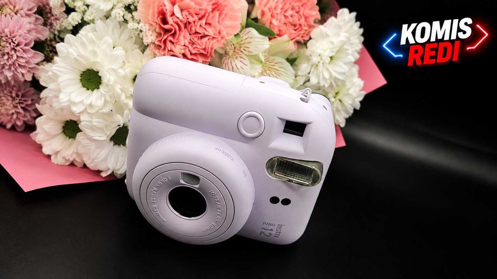 Aparat FUJIFILM INSTAX MINI 12 + Etuii Komis Redi