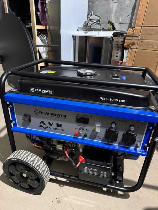 Генератор GSEm 5000 SBE (5кВт, 1-фазн., Е-start, бензиновий)