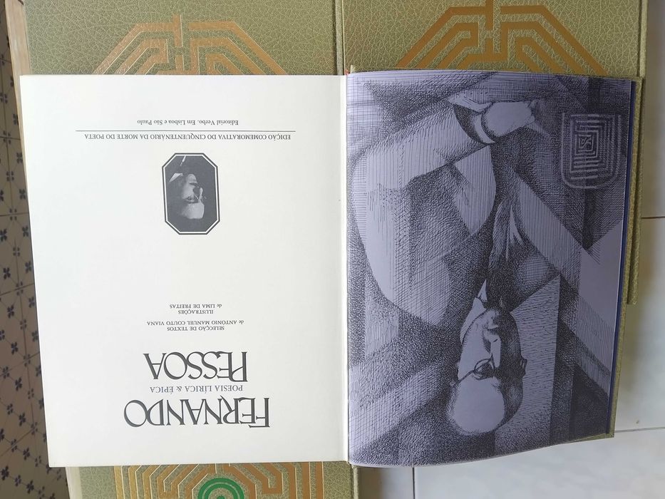 4 Livros de Poesia Portuguesa: 50 Anos da Morte de Fernando Pessoa