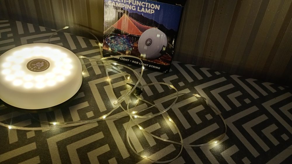 Лампа герлянда 3в1