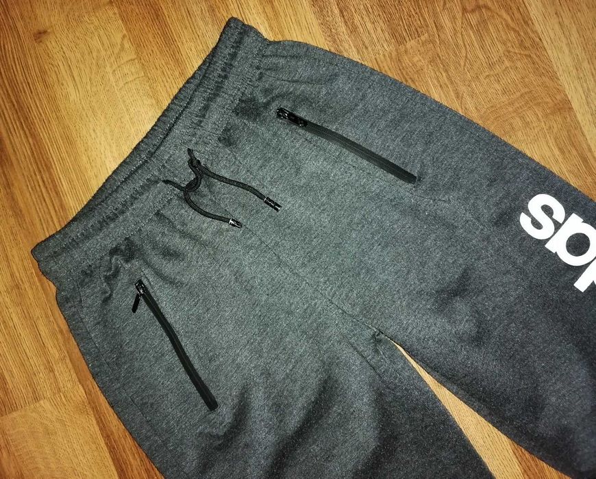 ADIDAS spodnie dresowe  zamki M