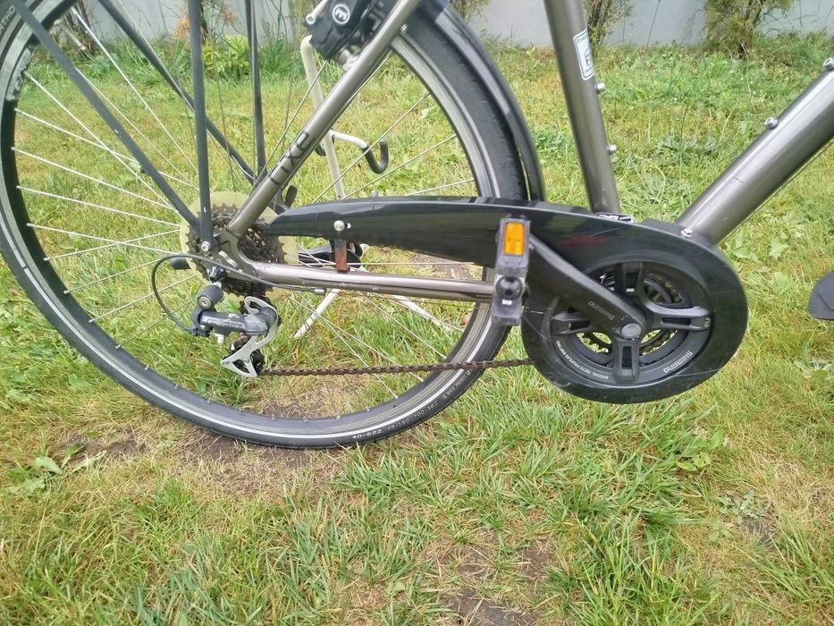 Rower Trekkingowy Miejski RIXE TOULOUSE Koła 28 Cali Rama Alu 50 cm 19,5 cali Hamulce Hydrauliczne