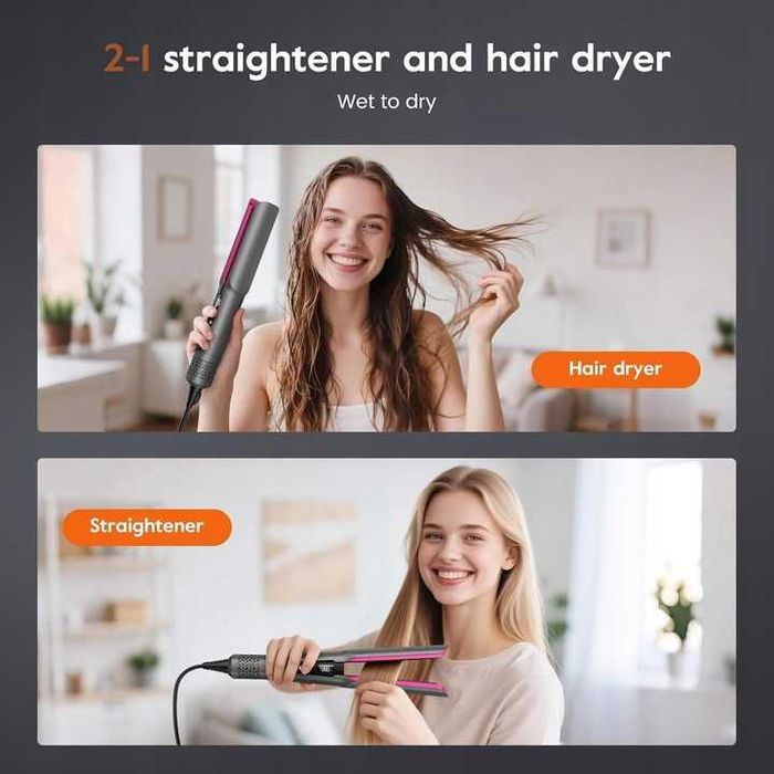 Slopehill EF088 2 w 1 prostownica i suszarka do włosów