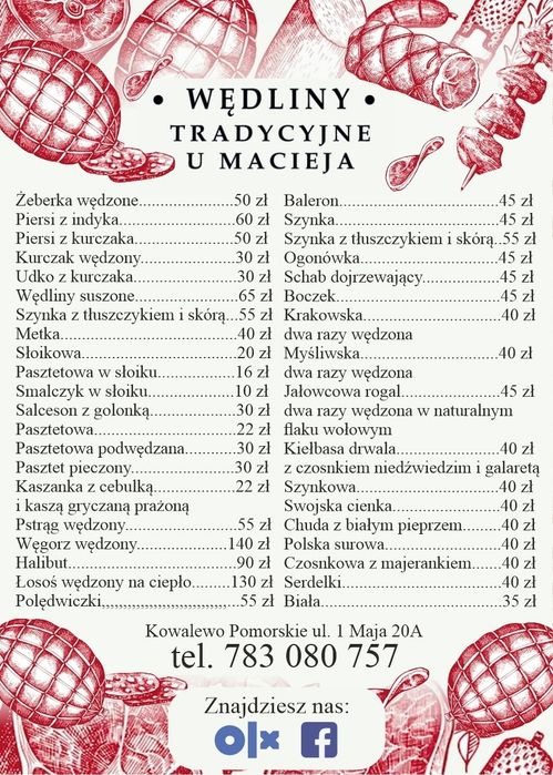 Polędwica Wołowa na zimno