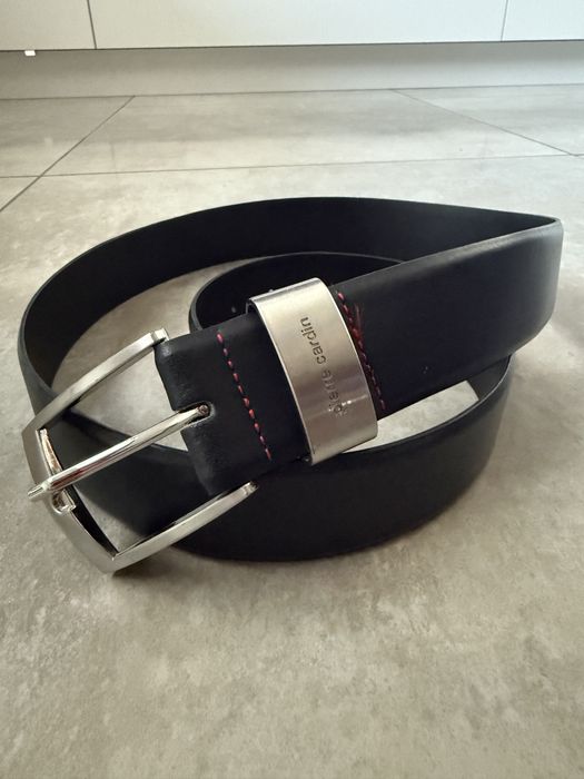 skórzany męski pasek Pierre Cardin 120
