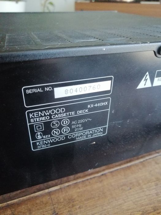 Stereo casette deck Kenwood KX-440HX