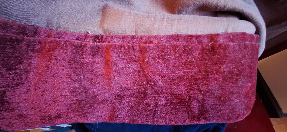 Cortinas - Vermelho escuro [Aveludadas]