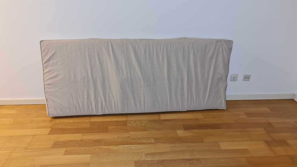 Colchão molas ensacadas, extra firme/bege, 80x200 cm