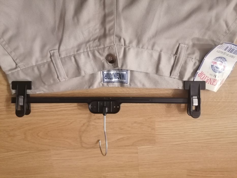 Spodnie spodenki krótkie męskie beżowe 31-32 (S) długość 59 cm Nowe