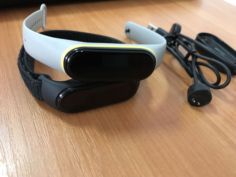 Фитнес браслет mi band 6 и mi band 4 смарт часы