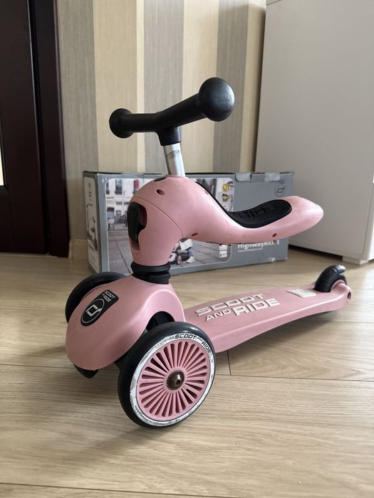 Самокат беговел Scoot and Ride 2 в 1 Highwaykick 1