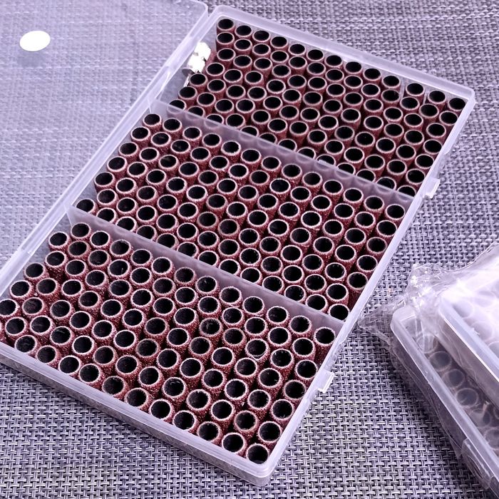 268шт. насадок для гравера, Dremel - шліфувальні барабани + тримач