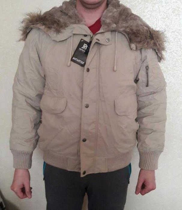 Мужская коротка коротка куртка james ross демисезонная осень-весна