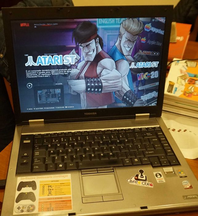Toshiba Tecra A9 Emulação