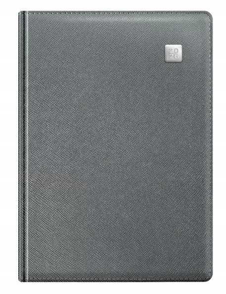 2026 kalendarz A4 dzienny terminarz z registrami w ekoskórze