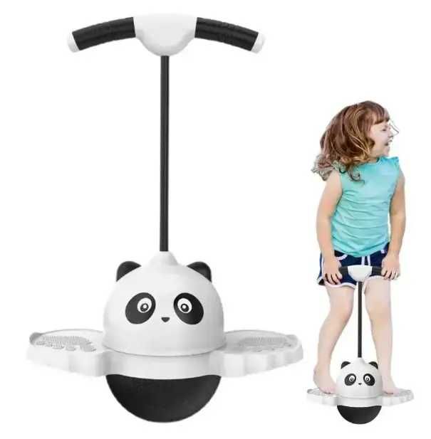 М'яч-джампер стрибалка для дітей на платформі з ручками