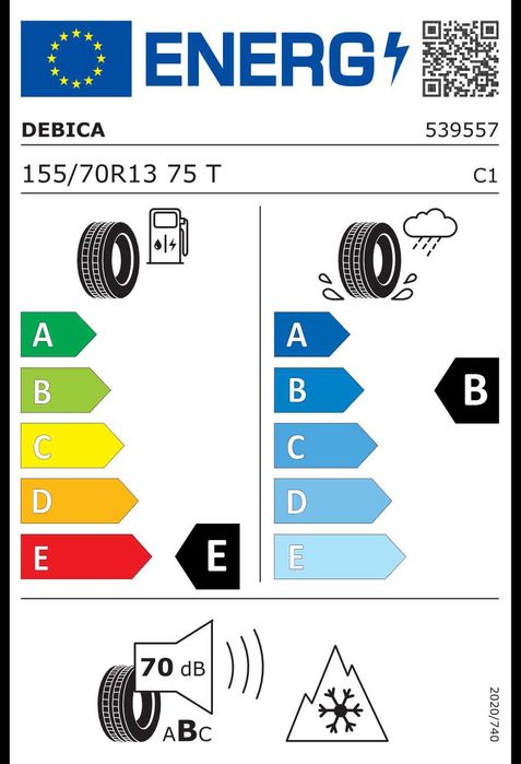2szt. nowe opony zimowe 155/70R13 Dębica Frigo2 Warszawa rok22
