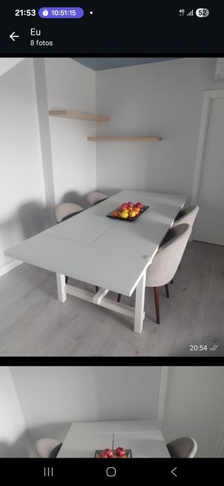 Mesa de jantar extensivel