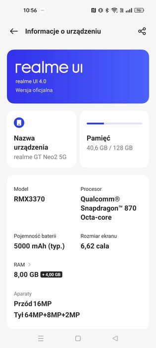Telefon Realme GT 2 Neo