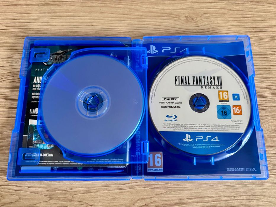 Jogo PS4 Final Fantasy VII Remake