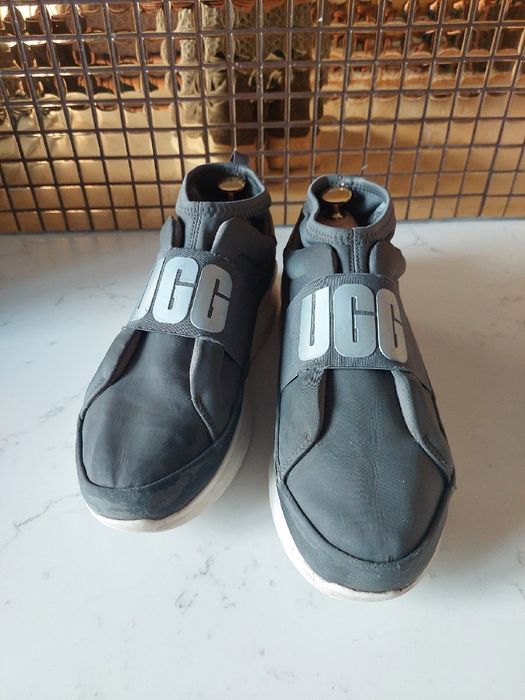 Ugg sneakersy buty sportowe kolor khaki rozm. 40 damskie