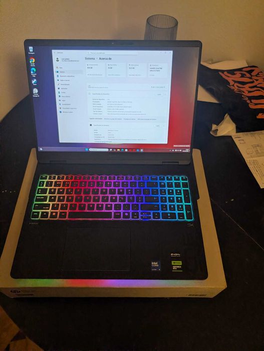 HP OMEN MAX 16 – RTX 5080 – 32GB RAM – COMO NOVO – GARANTIA