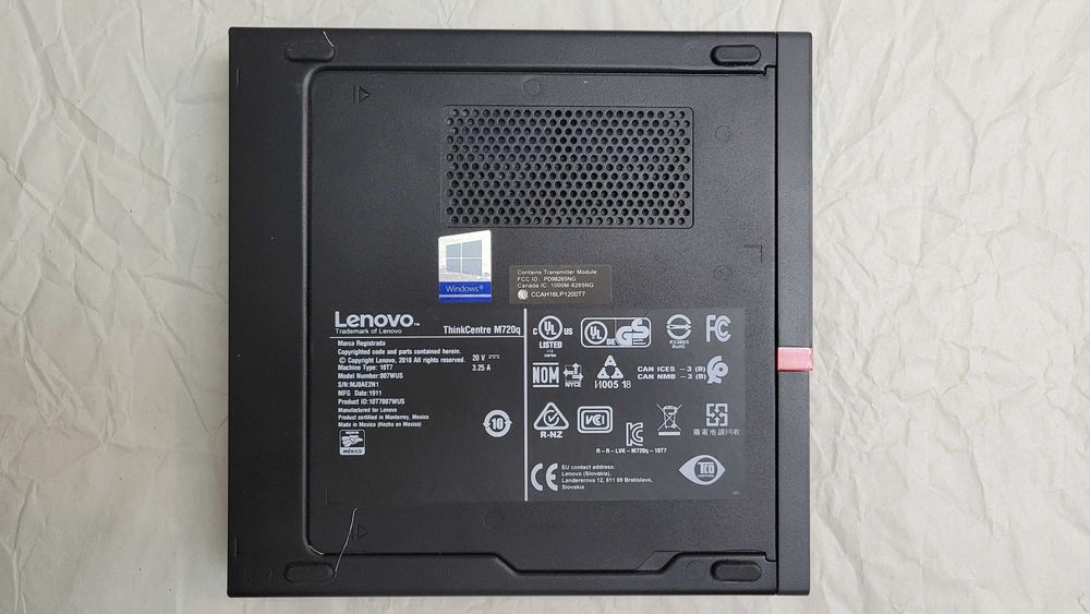 Lenovo ThinkCentre m720q i3 i5 i7 DDR 4 m.2 nvme компьютер неттоп мини
