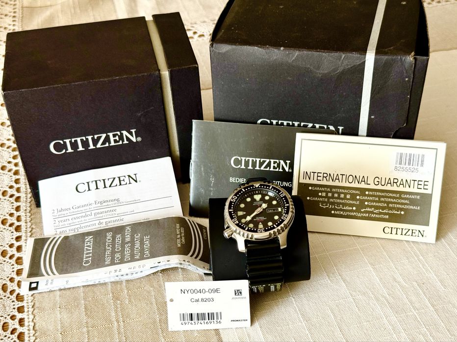 Citizen Promaster NY0040 full set