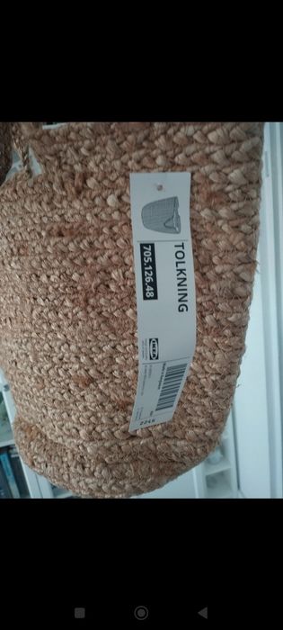 Koszyk ozdobny Ikea do domu przechowywanie
