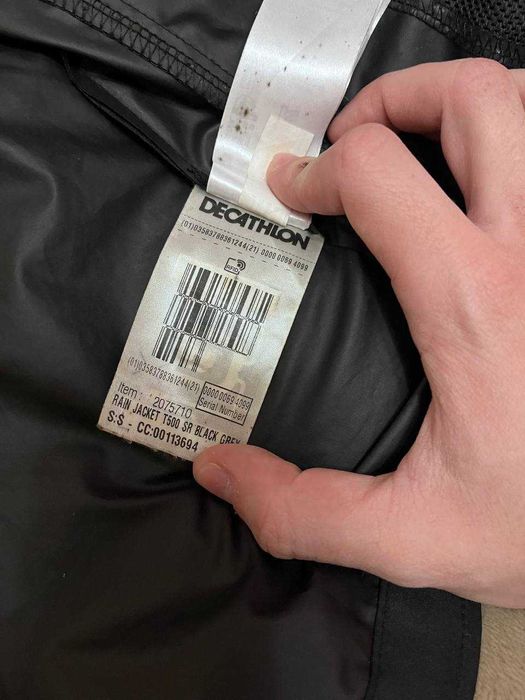 Вітровка дощовик decathlon kipsta дождевик