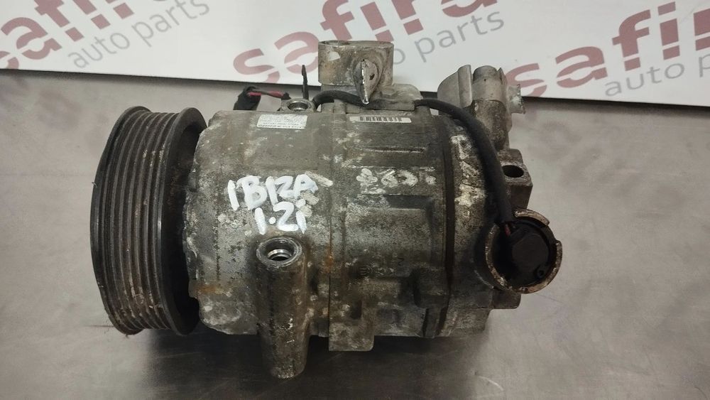 COMPRESSOR AC VOLKSWAGEN POLO 9N / SEAT IBIZA 6L 6J 6Q0820808E