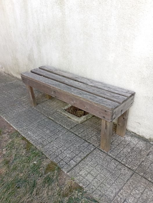 Banco corrido antigo