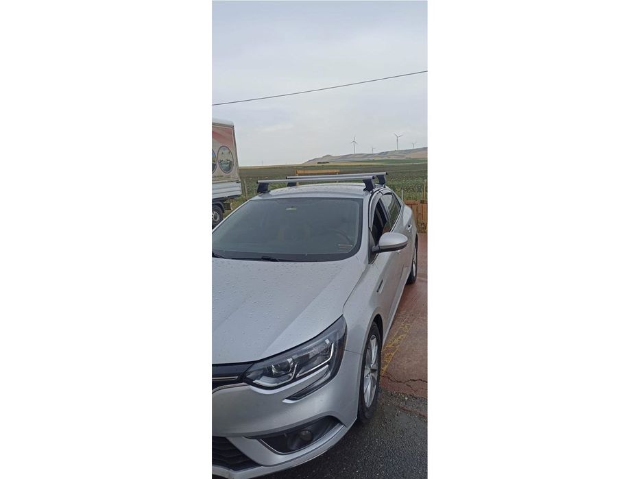 Renault Megane IV 2016-2025 рр. Перемички на дах (2 шт, Asaf V4)