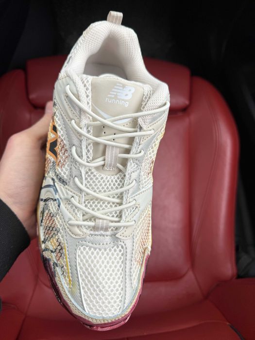 (ОПЛАТА ПІСЛЯ ОГЛЯДУ)New Balance 530 Custom White Beige Нью Беленс 530