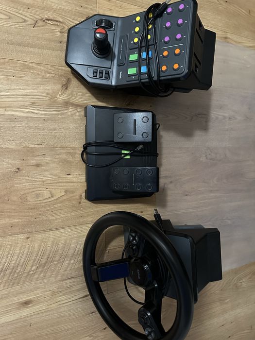 Kierownica logitech saitek uszkodzona