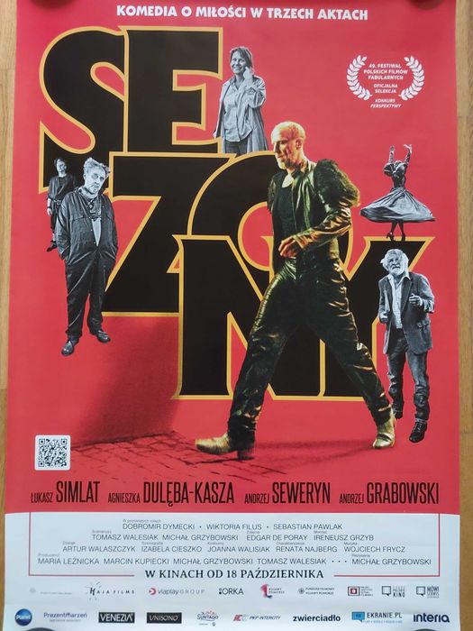 Plakat filmowy ,,Sezony"