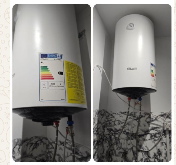 Termoaculador - Cilindro eléctrico  de 30 litros, com muito pouco uso.