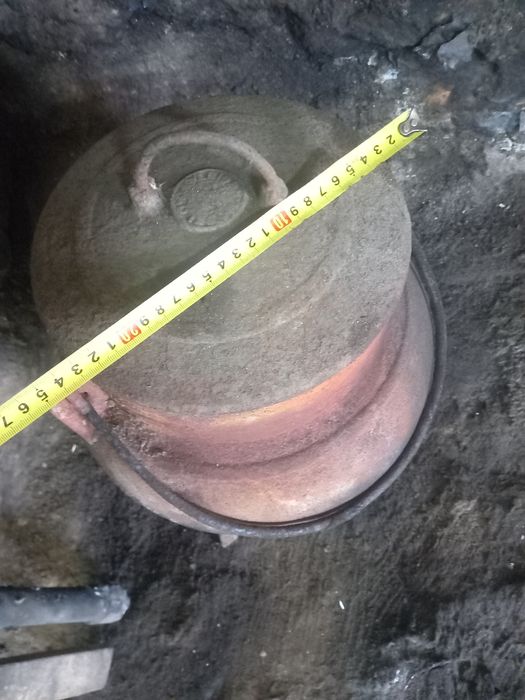 Panela antiga ferro fundido