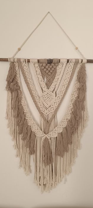 Decoração de parede Macramé