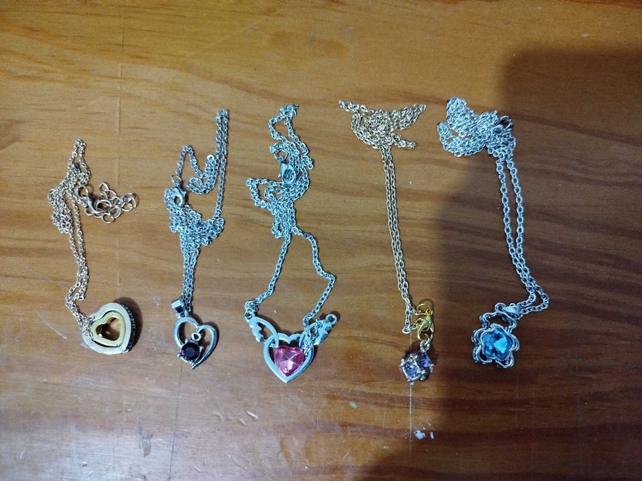 Fios de pescoço - colar coração moda - Tenho vários - Aceito trocas